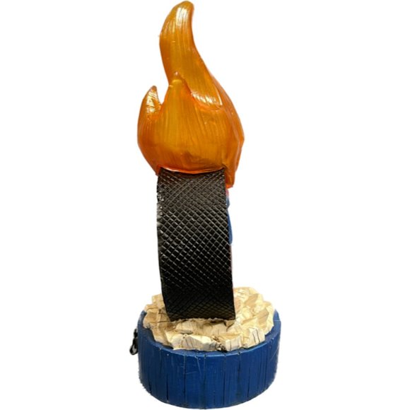 New York Rangers Statue Lit Team Puck TIKI Lawn Patio Outdoor NEW IN BOX - Picture 2 of 5